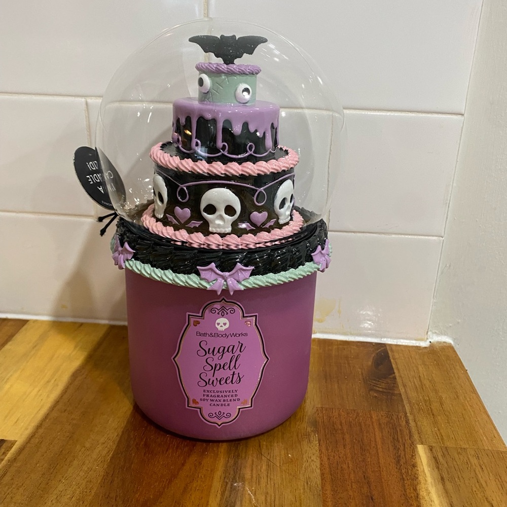 Bath and Body Works Halloween 2025 3 wick candle Sugar Spell Sweets brand new